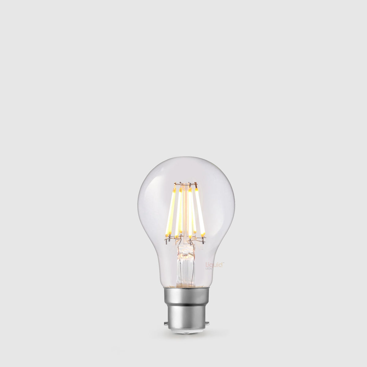 8W 24V DC GLS LED Bulb B22 Clear - Warm White | Dulora